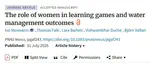 The Role of Women in Learning Games and Water Management Outcomes